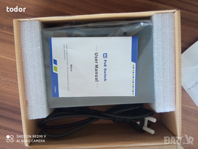 poe switch  10-100 mbps, снимка 5 - Суичове - 43035145