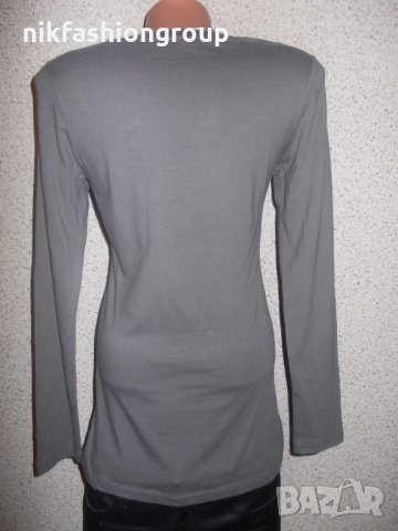 Сива туника, S, M размер, снимка 3 - Туники - 27098565