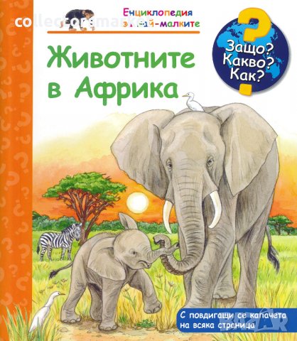 Енциклопедия за най-малките: Животните в Африка, снимка 1 - Детски книжки - 39032362