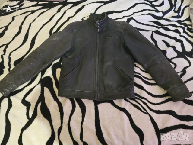 Кожено яке Selected Homme M