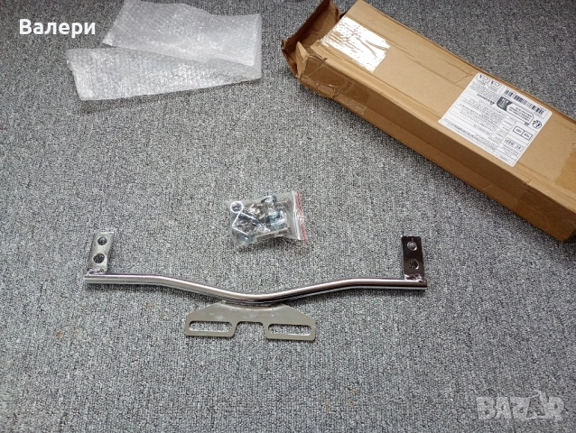 Хромирана стойка за допълнителни фарове на мотоциклет чопър, снимка 4 - Аксесоари и консумативи - 52341778