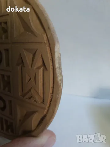 Стар просфор, снимка 4 - Антикварни и старинни предмети - 48716056