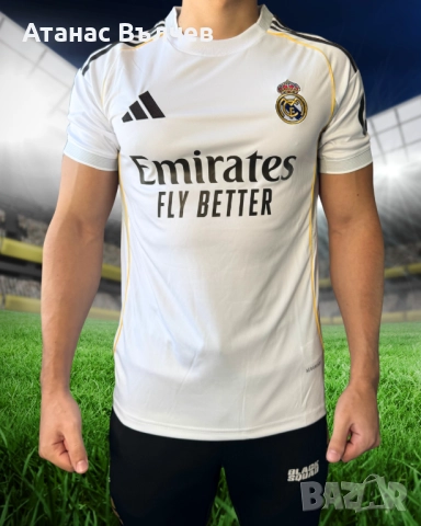 Футболна Тениска на Реал Мадрид - сезон 25/26 / Adidas, снимка 4 - Тениски - 52295169