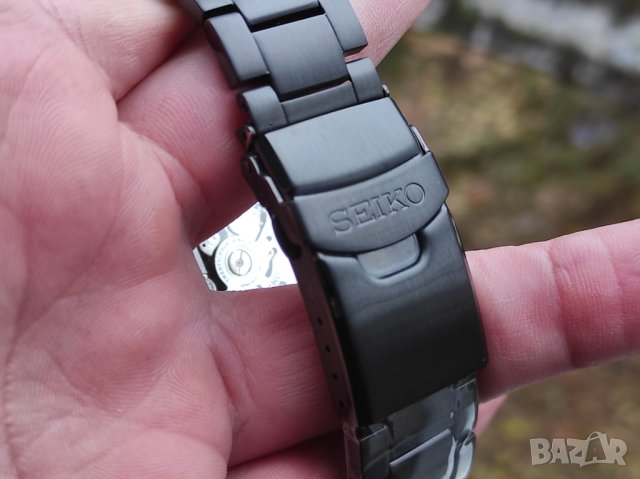 Seiko 5 5kx mod Gunmetal black , снимка 6 - Мъжки - 43315139
