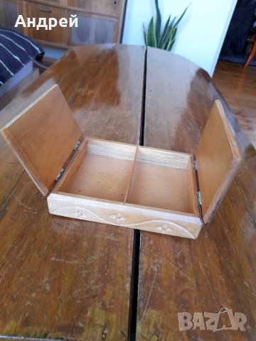 Стара кутия за карти #2, снимка 5 - Антикварни и старинни предмети - 37013108