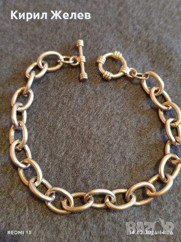 Класически модел гривна от неръждаема стомана закопчаване тип тогла 40783