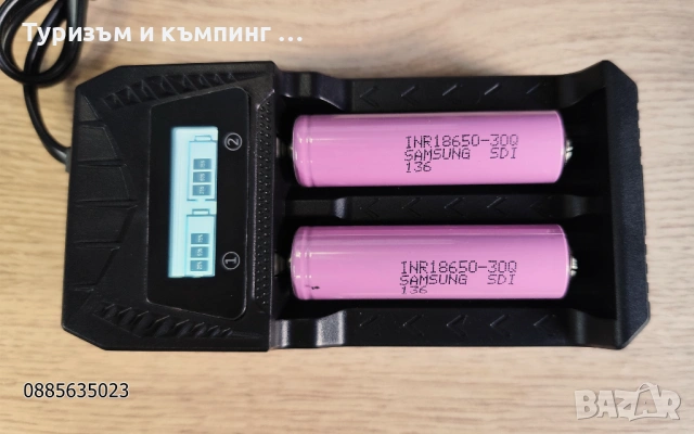 Зарядно устройство за батерии  АА,ААА,18650,18500,14500,16340,21700, снимка 7 - Друга електроника - 53406784
