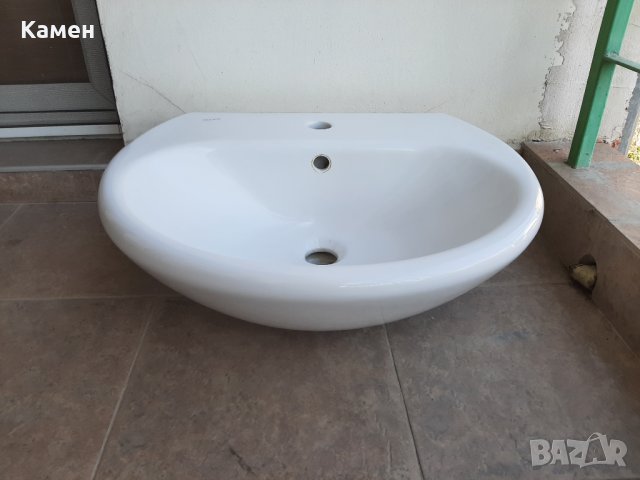 Фаянсова мивка за баня на "Видима", снимка 2 - Мивки - 43850934