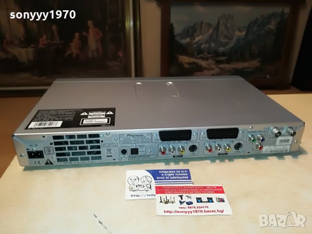 pioneer 80gb hdd/dvd recorder-внос germany 1906212056, снимка 11 - Плейъри, домашно кино, прожектори - 33271113