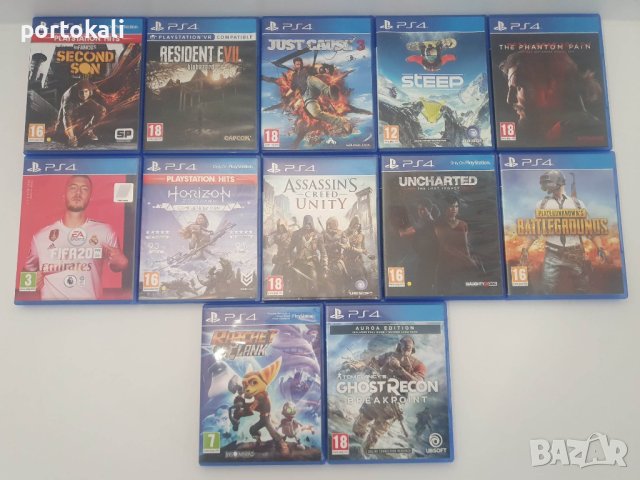 +Гаранция Игри Плейстейшън 4 PS4 Playstation 4, снимка 2 - Игри за PlayStation - 43122273