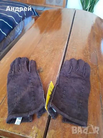 Стари кожени ръкавици #2, снимка 3 - Други ценни предмети - 49102450