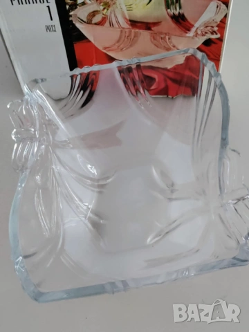 Голяма стъклена купа Кaveh glass, снимка 8 - Други - 53591450