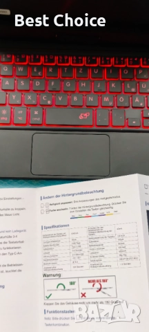 Калъф за iPad Mini 6/7 360° въртене 8.3 инча, снимка 7 - Калъфи, кейсове - 52907224