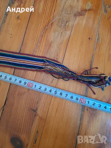 Колан за народна носия,тъканица #29, снимка 4 - Антикварни и старинни предмети - 47979241