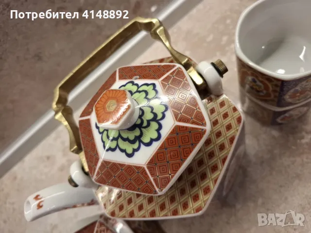 Японски фин порцелан сервиз за чай, снимка 6 - Сервизи - 48085725