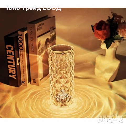 Кристална лампа/проектор, снимка 2 - Декорация за дома - 52672176
