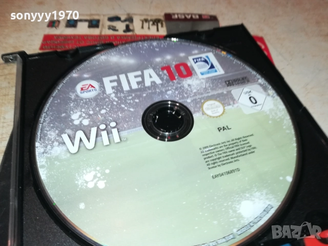 NINTENDO WII FIFA 10 GAME 0211250830, снимка 4 - Игри за Nintendo - 52260863