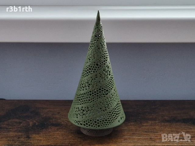 Светещи елхички, Коледна декорация, 3D принтирани с LED лампичка, снимка 6 - Декорация за дома - 52585111