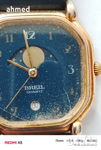 Стар часовник breil швецарски, снимка 3 - Антикварни и старинни предмети - 51305680