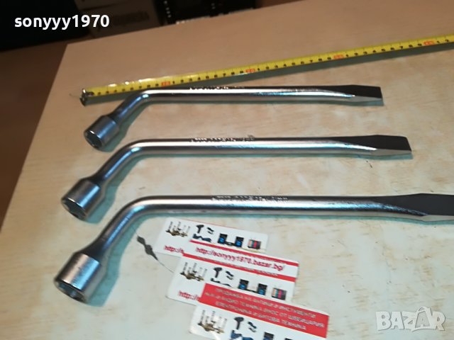 КЛЮЧ ЗА ГУМИ 21 ИЛИ 19 ИЛИ 17-НОВ 2411221539, снимка 14 - Аксесоари и консумативи - 38784365