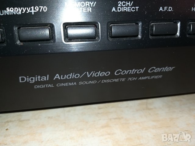 SONY RECEIVER 0312231055, снимка 6 - Ресийвъри, усилватели, смесителни пултове - 43250458