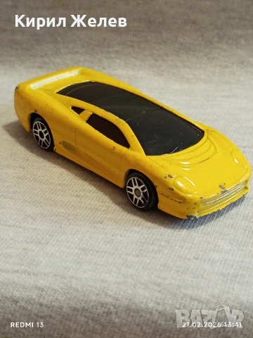 Метална количка Jaguar 🐆 много красива за КОЛЕКЦИЯ ДЕКОРАЦИЯ 21829