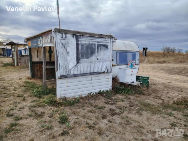 Стационарна Каравана 4м, снимка 2 - Каравани и кемпери - 51924946