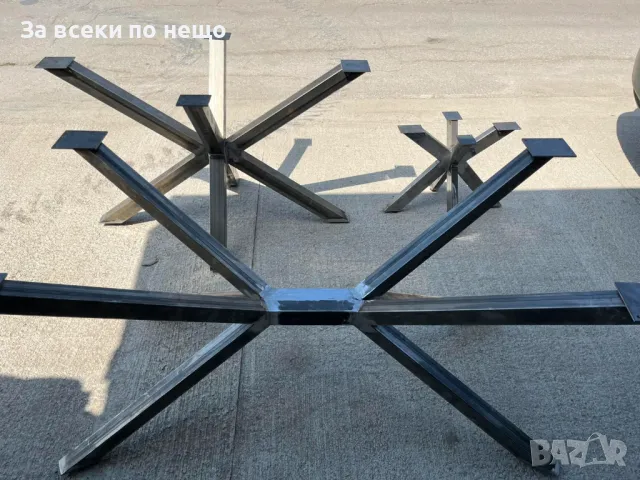 Ръчна изработка на от метални основи за холни и трапезни маси, бюра и бар маси., снимка 6 - Маси - 47552541