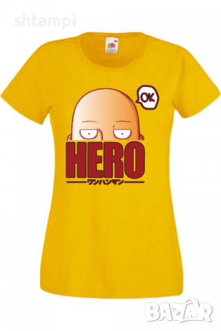 Дамска тениска One Punch Man 01,Анимация,игра,Празник,Повод., снимка 10 - Тениски - 37946247
