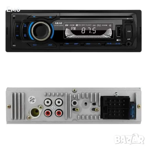 Авто аудио плеър с управление чрез приложение. LED дисплей, Bluetooth, снимка 2 - Аудиосистеми - 47746197