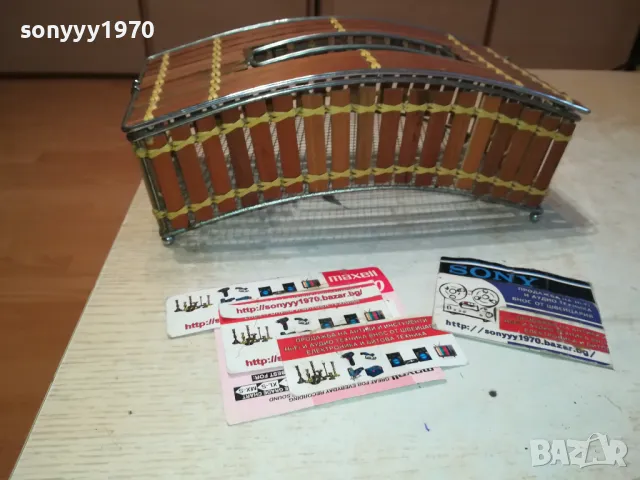 КУТИЯ МЕТАЛ И ДЪРВО 24Х14Х11СМ 1411241113, снимка 6 - Антикварни и старинни предмети - 47965078