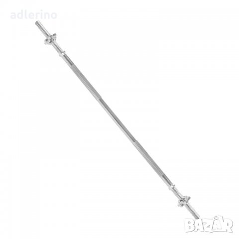 Прав лост с гайки, 150 см, 25 мм дебелина, фитнес лост, права щанга, снимка 2 - Фитнес уреди - 34779851