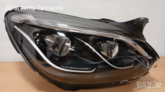 Десен LED INTELLIGENT LIGHT SYSTEM фар за Mercedes SLK (R172) / Мерцедес Ес Ел Ка (2015-2020), снимка 2 - Части - 52827881