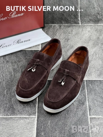 Мъжки Обувки -Естествена Кожа ✨LORO PIANA , снимка 16 - Ежедневни обувки - 51473586