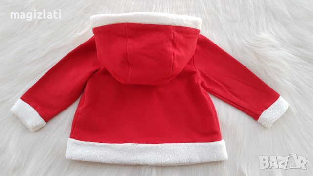 Бебешка Коледна блуза 3-6 месеца, снимка 4 - Бебешки блузки - 38553027