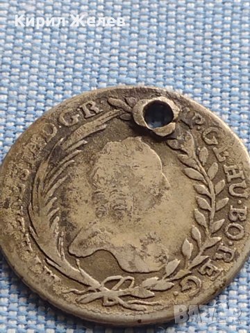 Сребърна монета 20 кройцера 1764г. Мария Терезия Кремниц Унгария 13690