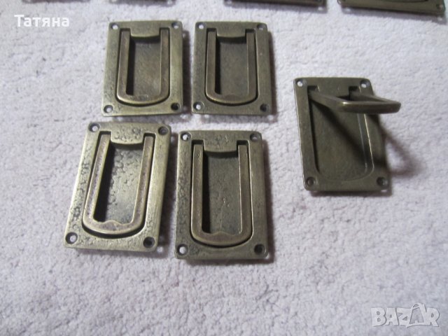 дръжки за мебели - състарен месинг  и керамика и н осачи за рафтове за, снимка 10 - Шкафове - 28891572