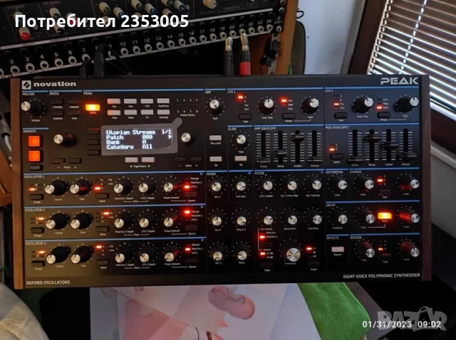 Продавам синтезатор NOVATION Peak, снимка 2 - Синтезатори - 52946798