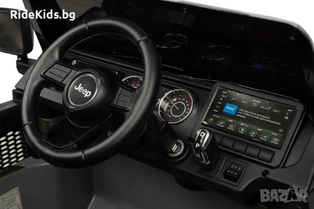 Офроуд акумулаторен автомобил  JEEP RUBICON Камофлаж– 4x4, до 35кг., с дистанционно и LED,, снимка 9 - Детски велосипеди, триколки и коли - 50099656