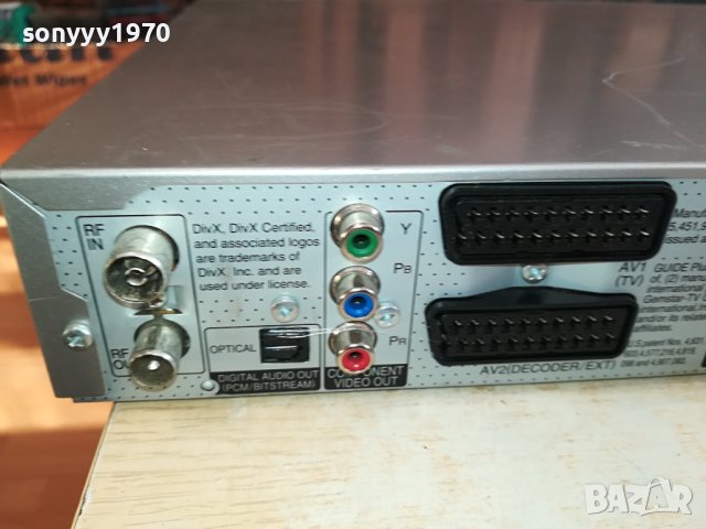 PANASONIC HDD//DVD RECORDER 2012230823, снимка 15 - Плейъри, домашно кино, прожектори - 43483589