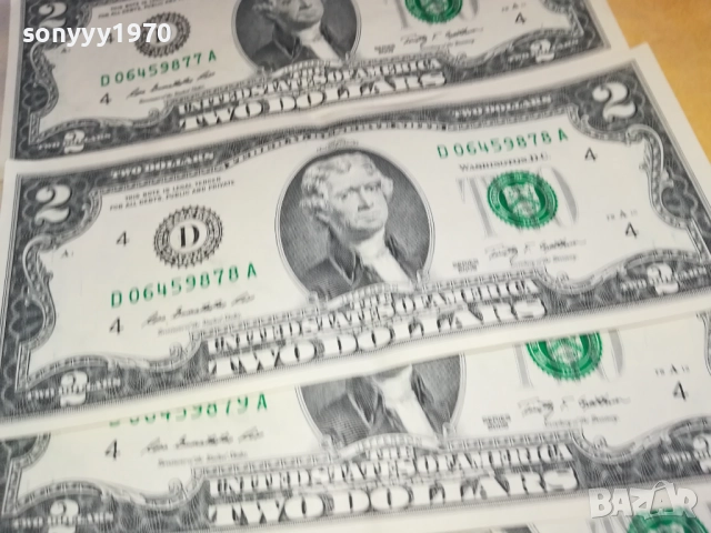 2 ДОЛАРА ЗА КОЛЕКЦИЯ 0912250733, снимка 3 - Нумизматика и бонистика - 52702278