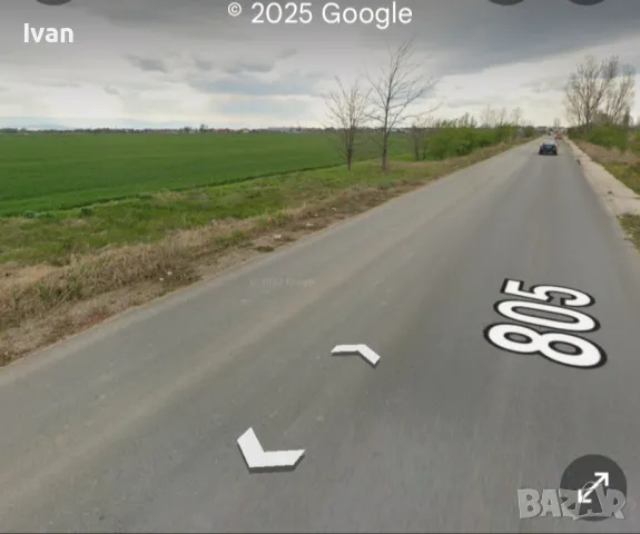 Дава се Под Наем Парцел на 1-Ва линия 67 метра лице На Главен път На 8 км от Пловдив , снимка 2 - Парцели - 49924301