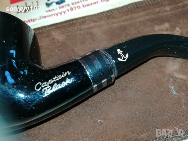 *луксозна лула captain black+КЕИС 2504211020, снимка 8 - Лули - 32671670