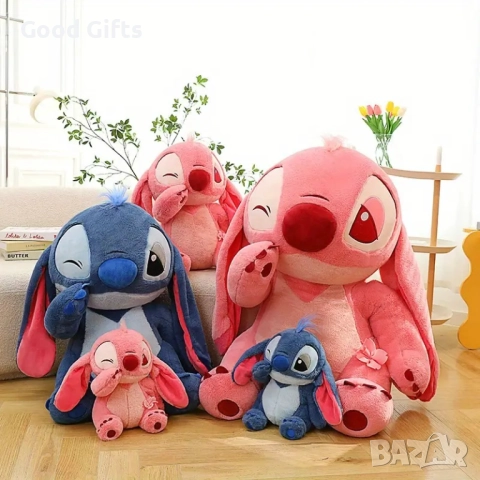 Голяма плюшена играчка Стич, Плюшени играчки Лило и Стич Lilo Stitch