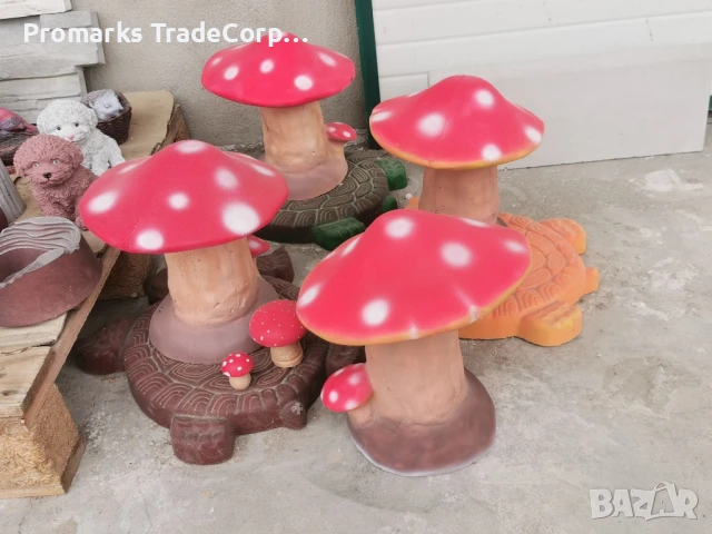 Декоративна гъбка от вибробетон