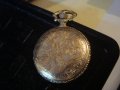 ВИНТИДЖ КВАРЦОВ ДЖОБЕН ЧАСОВНИК с ОРНАМЕНТИРАН КАПАК - ПОСЕЙДОН ПОЗЛАТЕН 22067, снимка 9