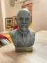 Бюст на В. И. Ленин, алуминий, 70-те години, снимка 1