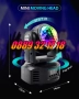 Дискотечен прожектор с 4 диода, прожектор Moving Head , снимка 6