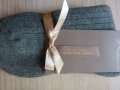 Луксозен комплект мъжки шал и чорапи 100% вълна, Монголия, снимка 11