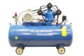 НОВО - Компресор за въздух 100 литра - (усилен дебит - 480 л/мин.) + бояджийски сет, снимка 1